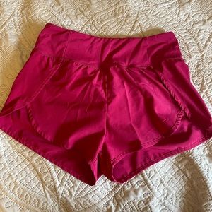 Senita Pink Marathon Shorts